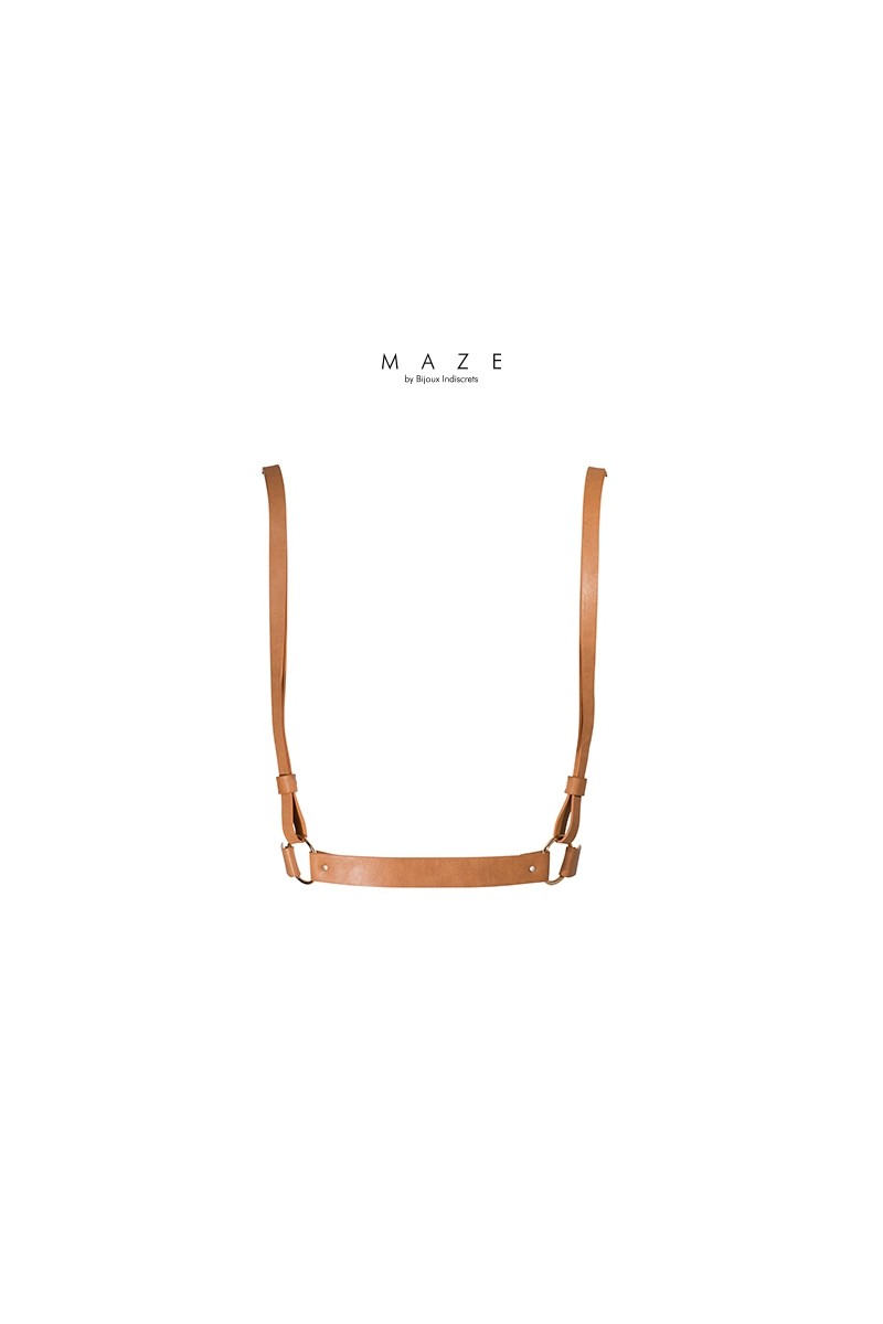 Harnais X marron - Maze